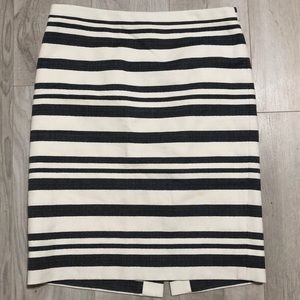 Black and white skirt